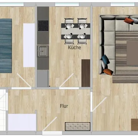 Apartment Zentral Gelegen Und Voll Ausgestattet Chemnitz